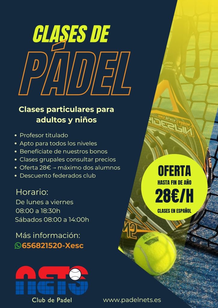 Clases de pádel